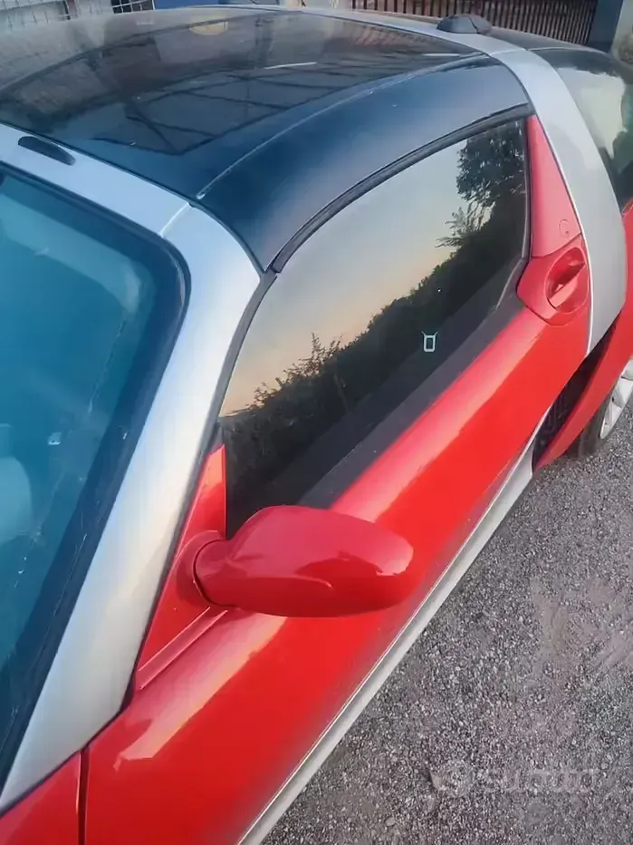 Usata Smart Roadster 82 CV (60 kW) 2006 Rosso Cabrio