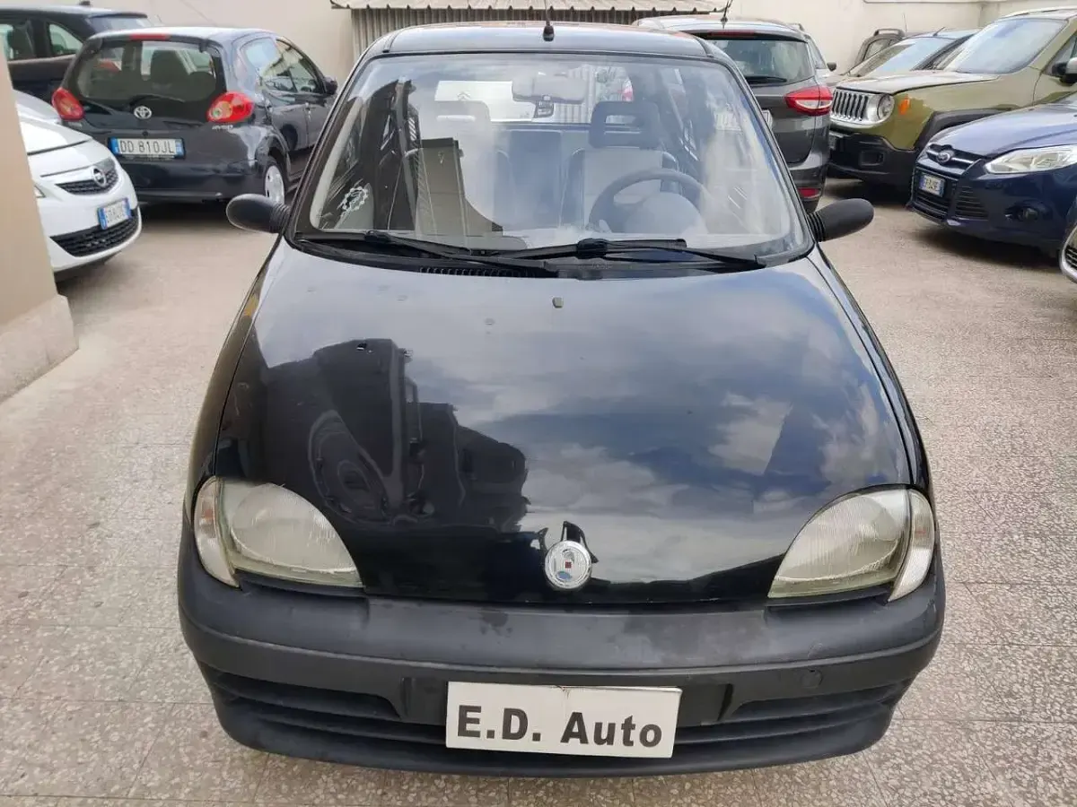 Usata Fiat Seicento 39 CV (28 kW) 1999 Nero Utilitaria