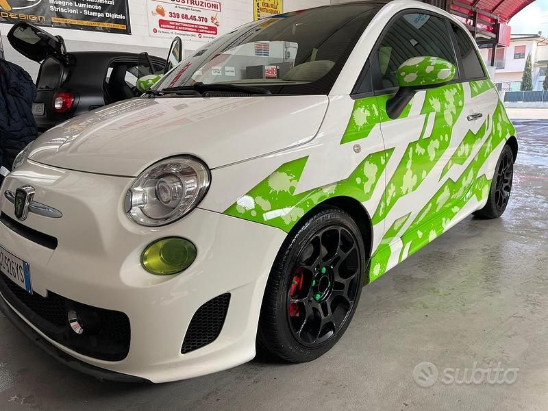 Usata Fiat 500 Abarth 2010 Bianco