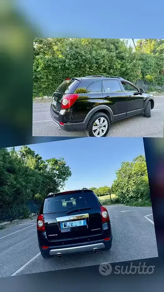 Usata Chevrolet Captiva 150 CV (110 kW) 2007 Nero SUV