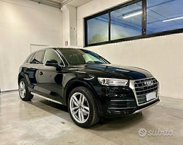 Usata Audi Q5 S-line plus 163 CV (119 kW) 2019 Nero SUV