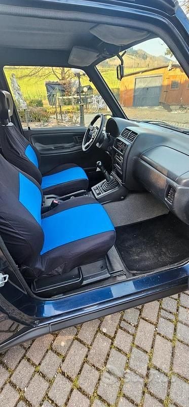 Usata Suzuki Vitara 1996 Blu Cabrio