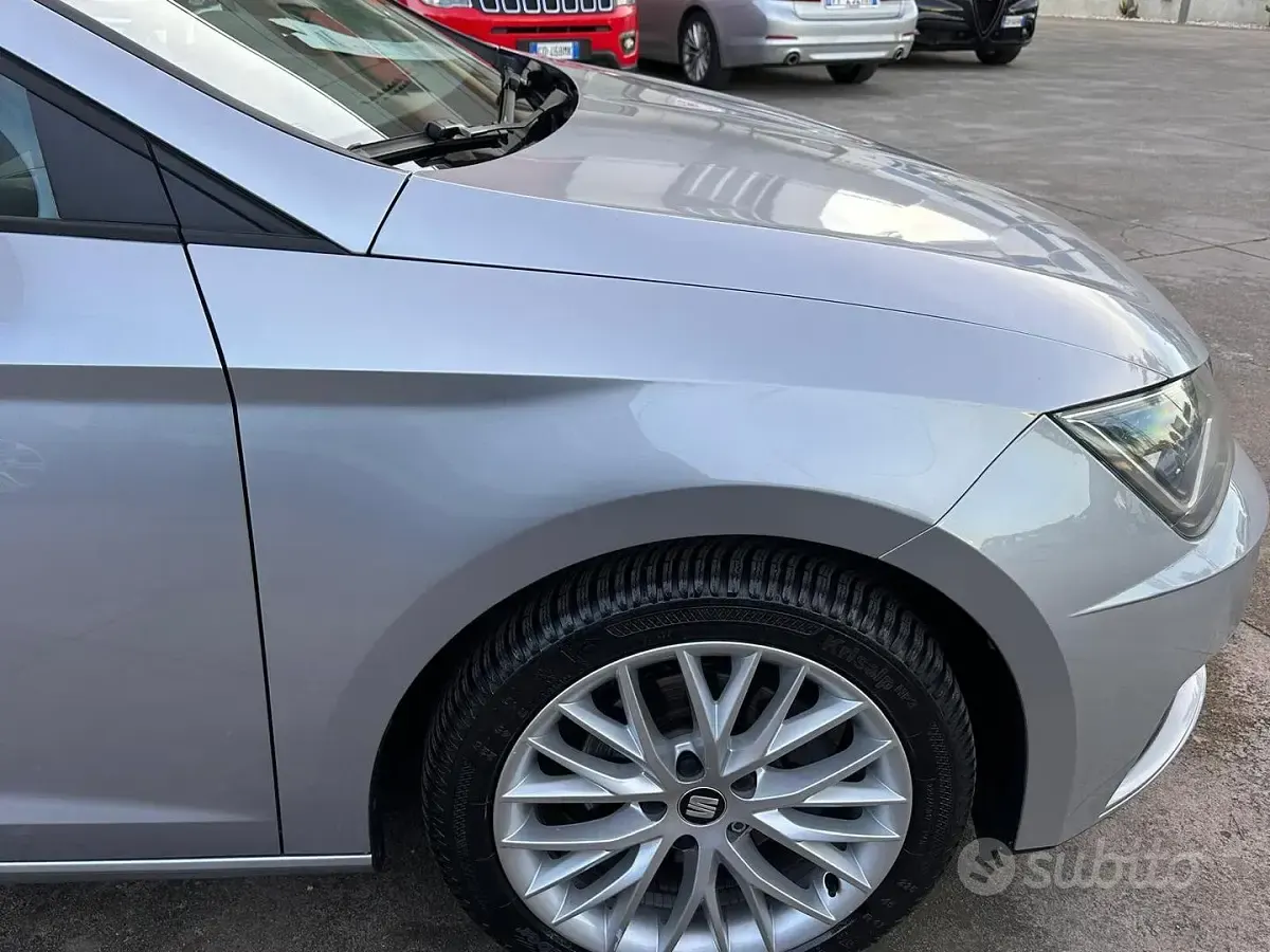Brugt Seat Leon ST Business 115 HK (84 kW) 2019 Sølv Stationcar