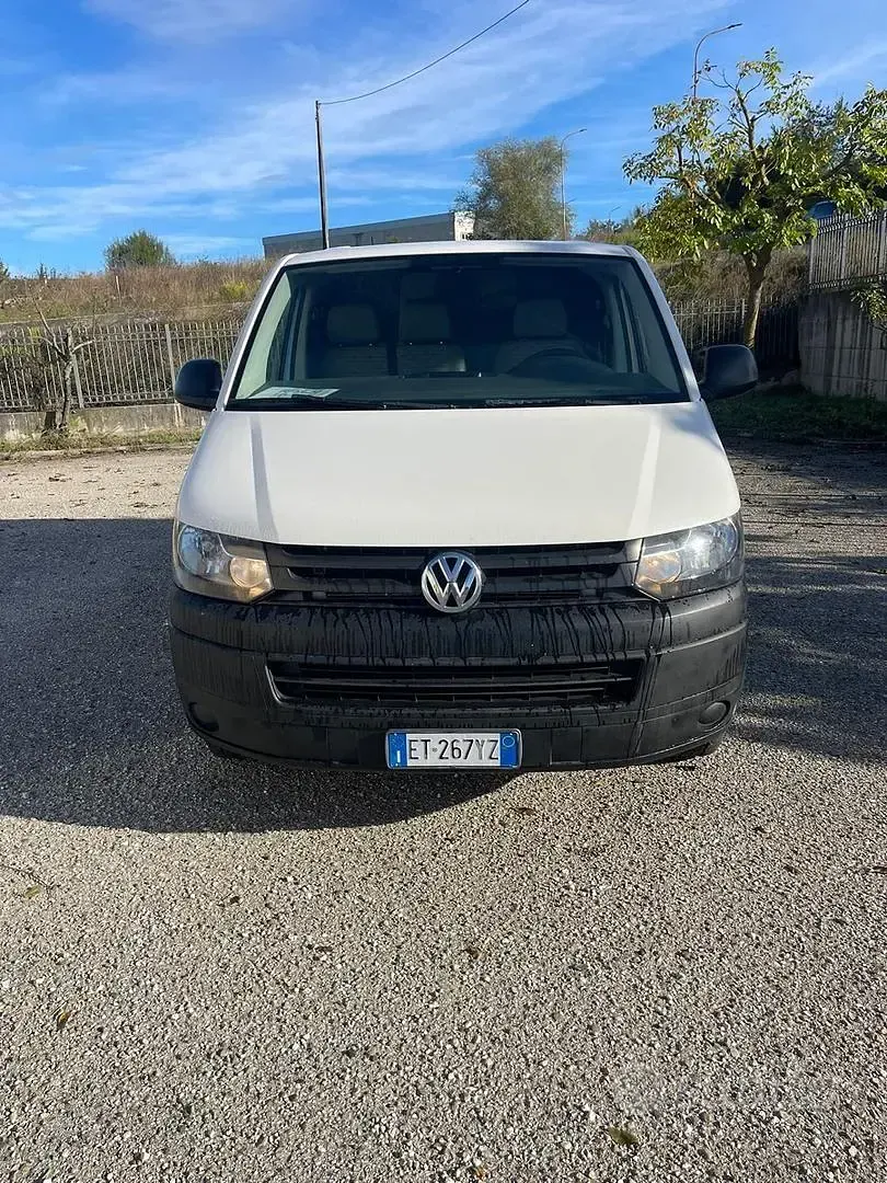 Usata VW Transporter 140 CV (102 kW) 2013 Bianco Furgone