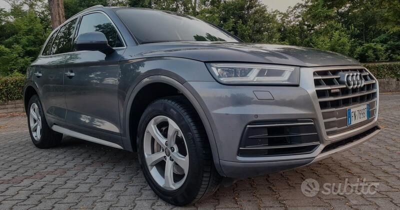 Usata Audi Q5 S-line plus 190 CV (139 kW) 2018 Grigio SUV