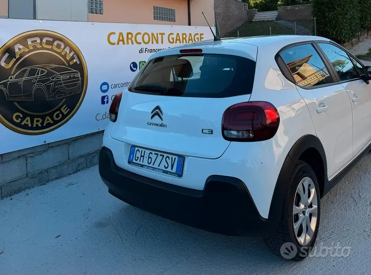 Usata Citroën C3 Feel 102 CV (75 kW) 2022 Bianco Utilitaria