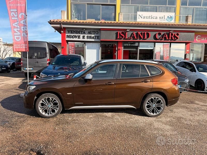 Usata BMW X1 177 CV (130 kW) 2010 Marrone SUV