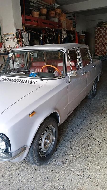 Usata Alfa Romeo Giulia 1300 1970 Bianco Berlina