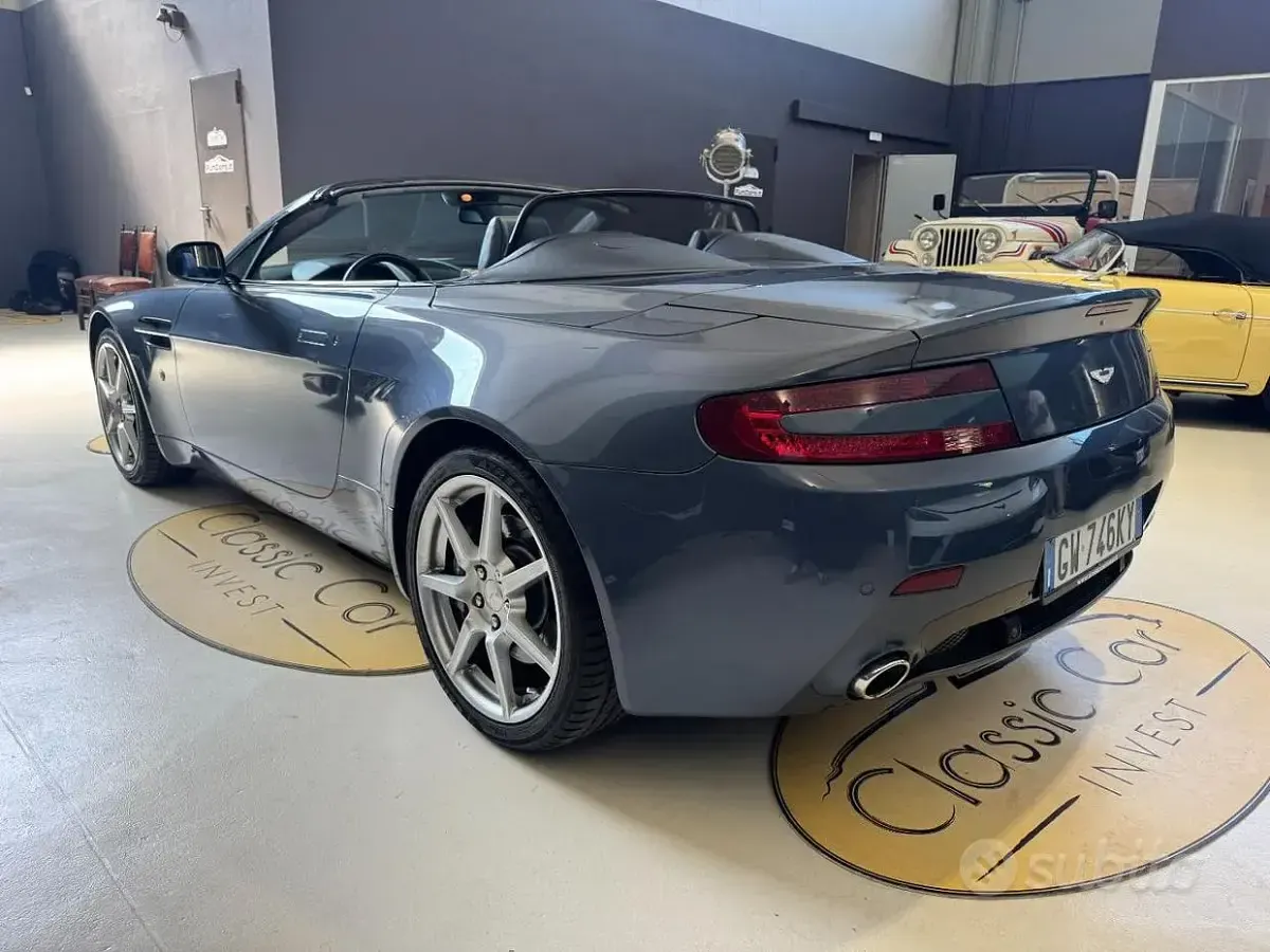 Usata Aston Martin Vantage 385 CV (283 kW) 2007 Azzurro Coupé