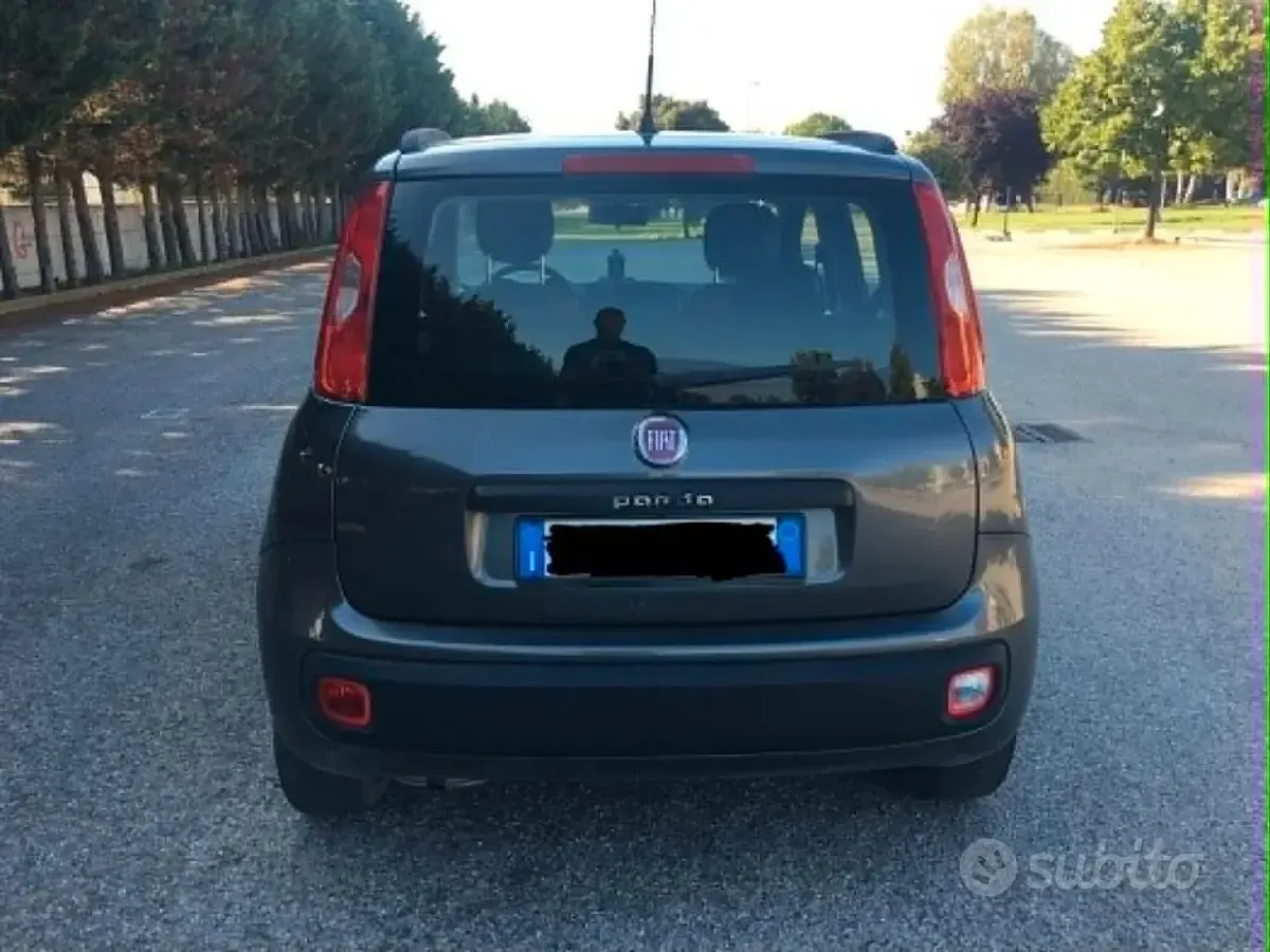 Usata Fiat Panda Lounge 69 CV (50 kW) 2017 Grigio Utilitaria