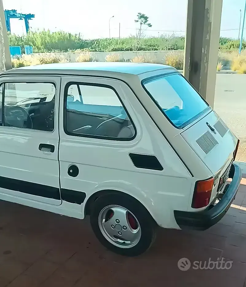 Usata Fiat 126 24 CV (17 kW) 1983 Bianco Utilitaria