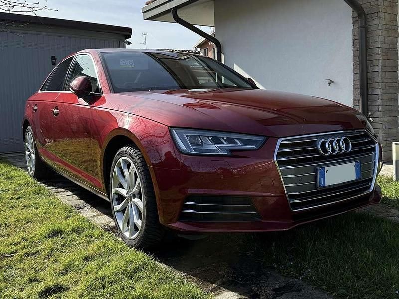 Usata Audi A4 Sport 190 CV (139 kW) 2017 Rosso Berlina