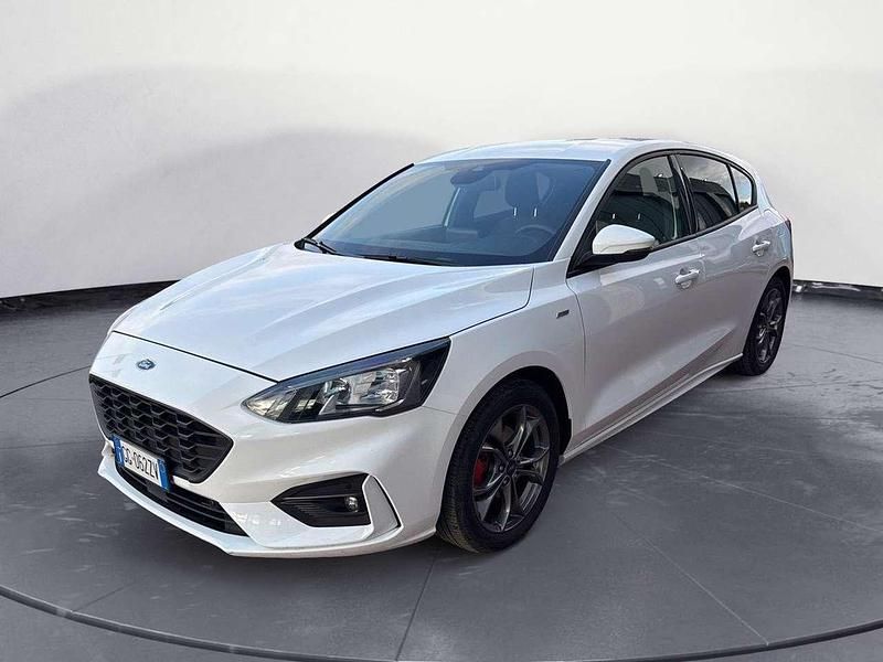 Bianco Usata 2021 Ford Focus ST-Line Tre volumi | 17.950 € (Buon prezzo) - Immagine 1/4