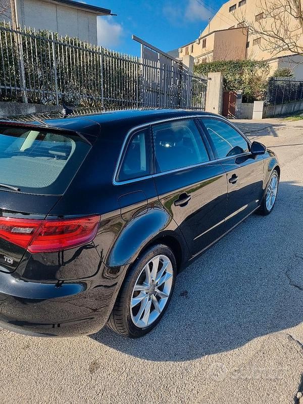 Usata Audi A3 Ambition 150 CV (110 kW) 2016 Nero Berlina