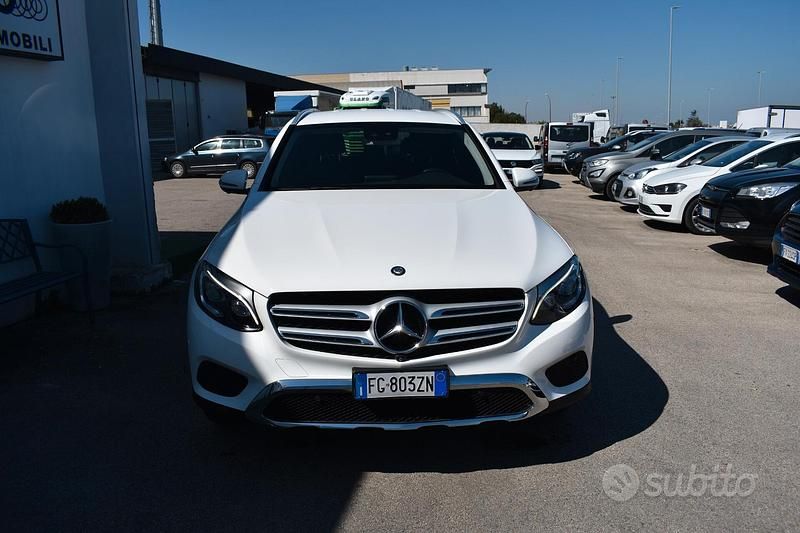 Usata Mercedes GLC220 Premium 170 CV (125 kW) 2017 Bianco SUV