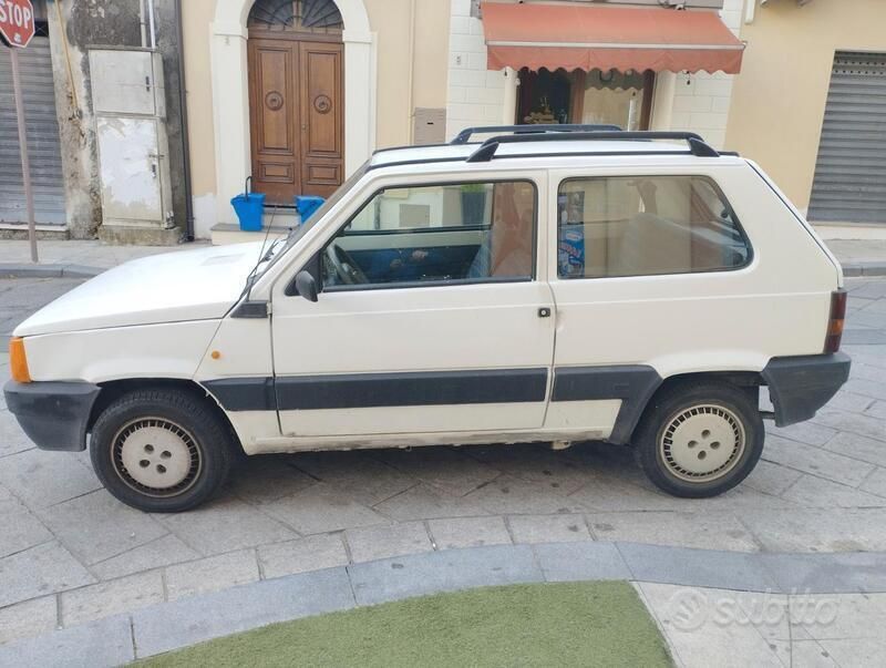 Usata Fiat Panda 39 CV (28 kW) 2001 Bianco Utilitaria