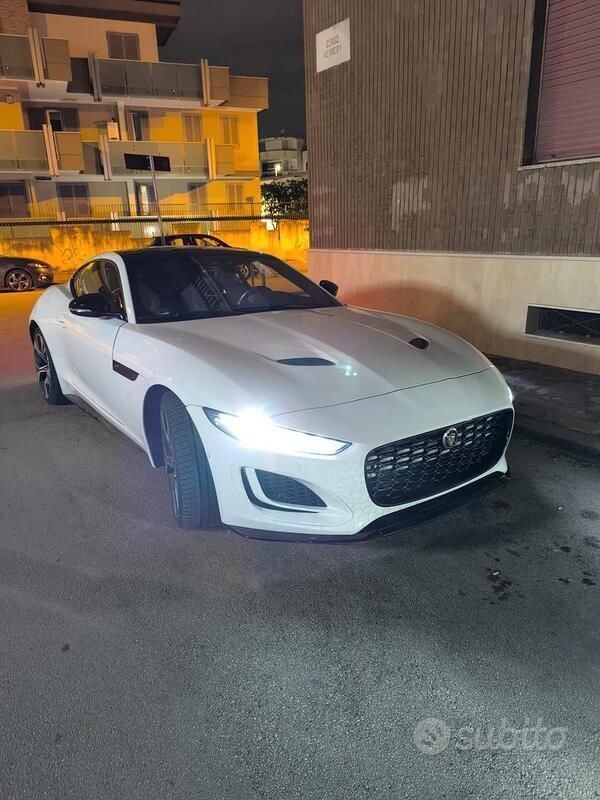 Brugt Jaguar F-Type R-Dynamic 450 HK (330 kW) 2020 Hvid Coupe