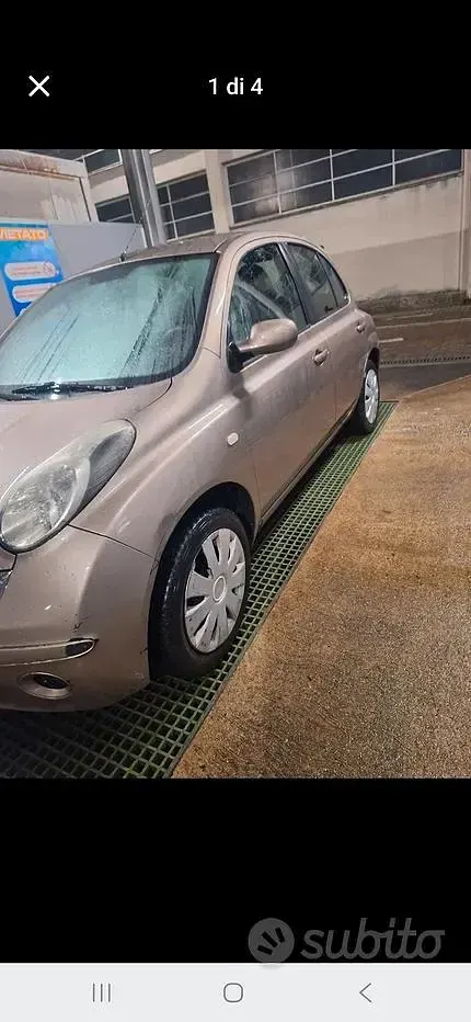 Usata Nissan Micra 80 CV (58 kW) 2008 Grigio Berlina