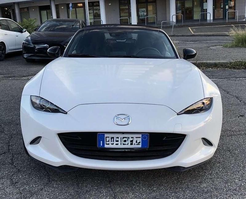 Usata Mazda MX5 Exceed 131 CV (96 kW) 2018 Bianco Cabrio
