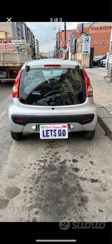 Usata Peugeot 107 2006 Grigio Utilitaria