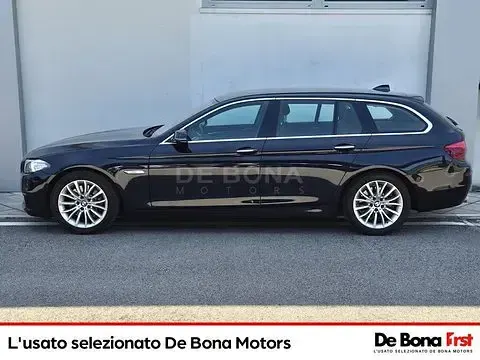 Usata BMW 525 Luxury Line 218 CV (160 kW) 2014 Azzurro Station wagon