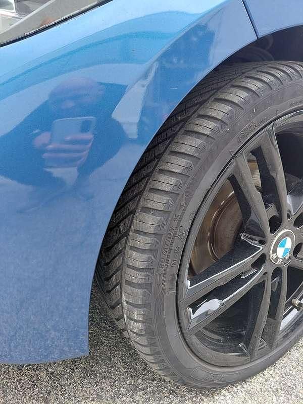 Usata BMW 116 M Sport 116 CV (85 kW) 2018 Blu/azzurro Utilitaria