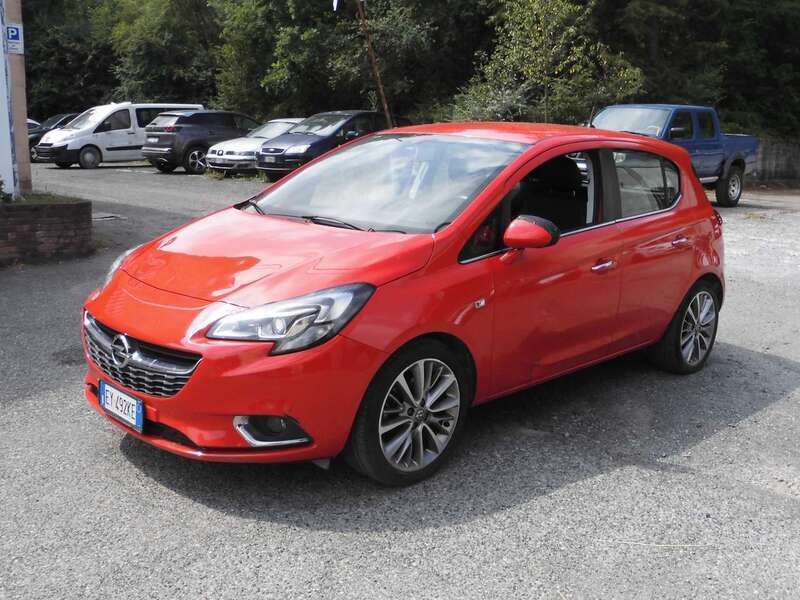 Usata Opel Corsa S 95 CV (69 kW) 2015 Rosso Berlina