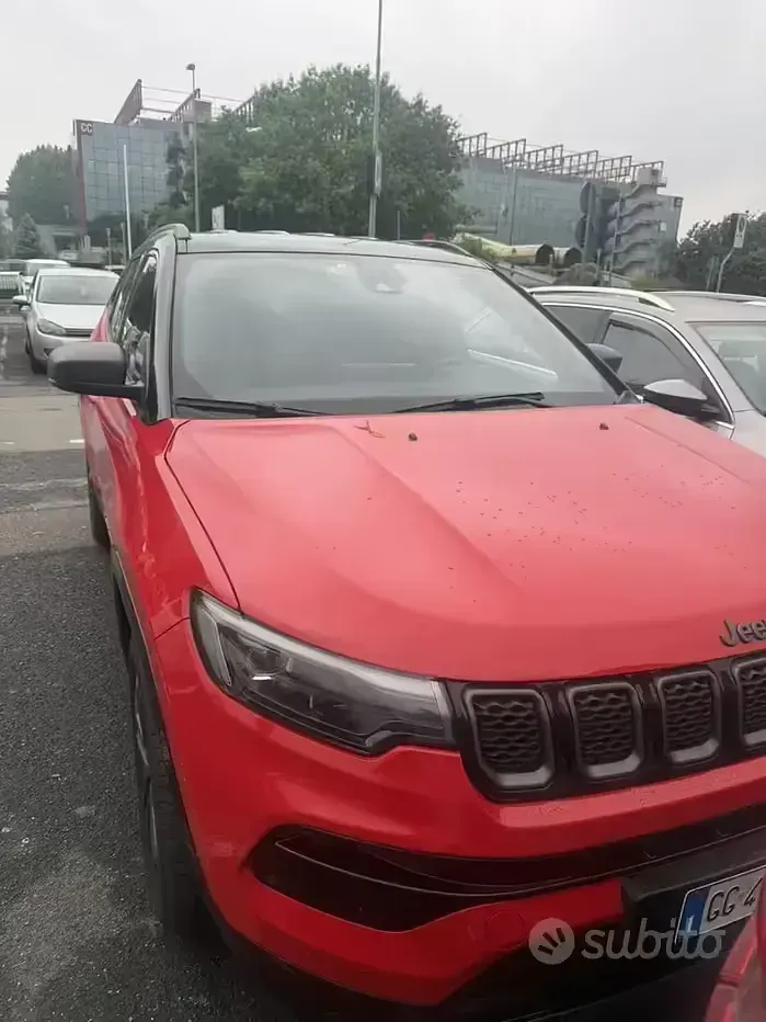 Usata Jeep Compass Limited 2021 Rosso SUV