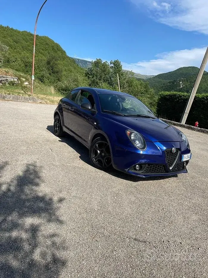 Usata Alfa Romeo MiTo Super 95 CV (69 kW) 2017 Bluazzurro Utilitaria
