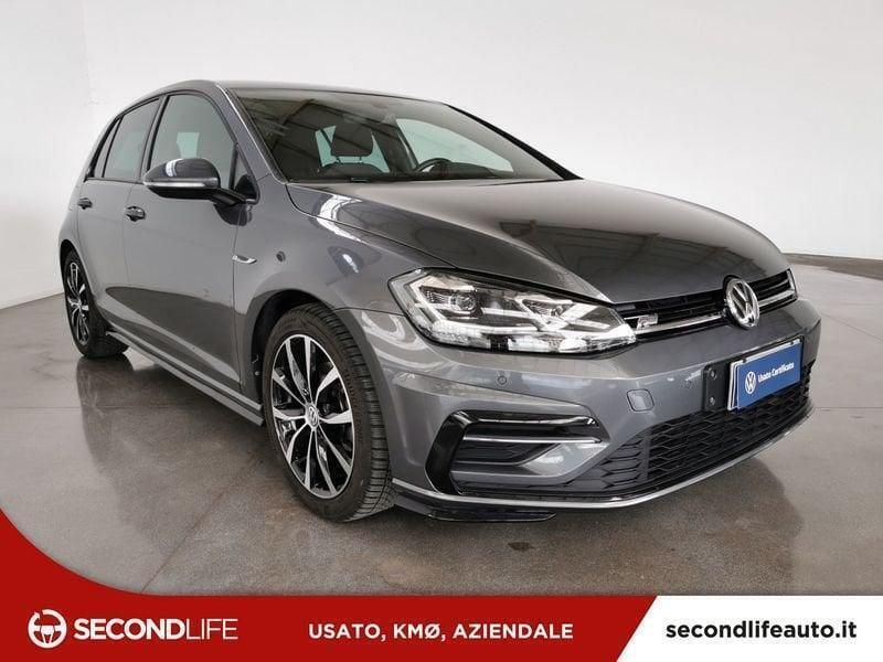 Usata VW Golf VII Sportline 150 CV (110 kW) 2018 Grigio Berlina