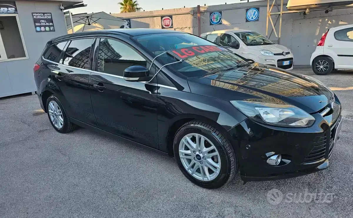Usata Ford Focus Titanium 115 CV (84 kW) 2013 Nero Station wagon