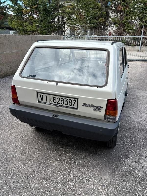 Usata Fiat Panda 1984 Bianco Utilitaria