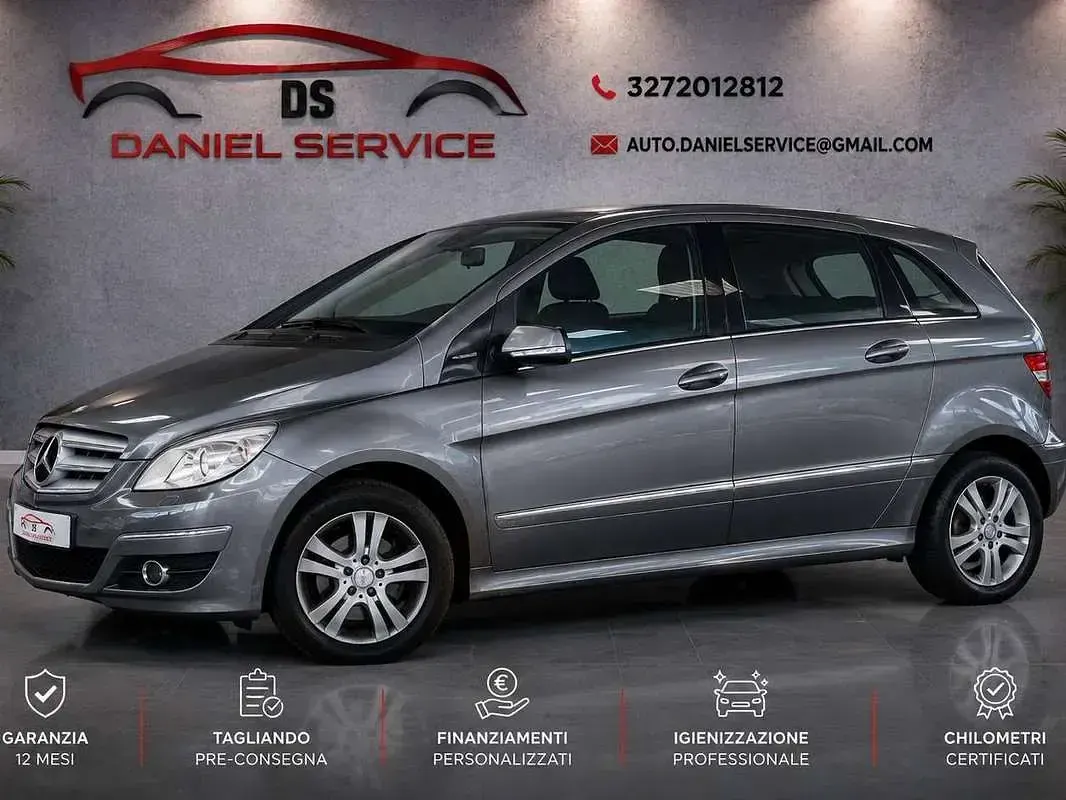 Usata Mercedes B180 116 CV (85 kW) 2010 Marrone Monovolume