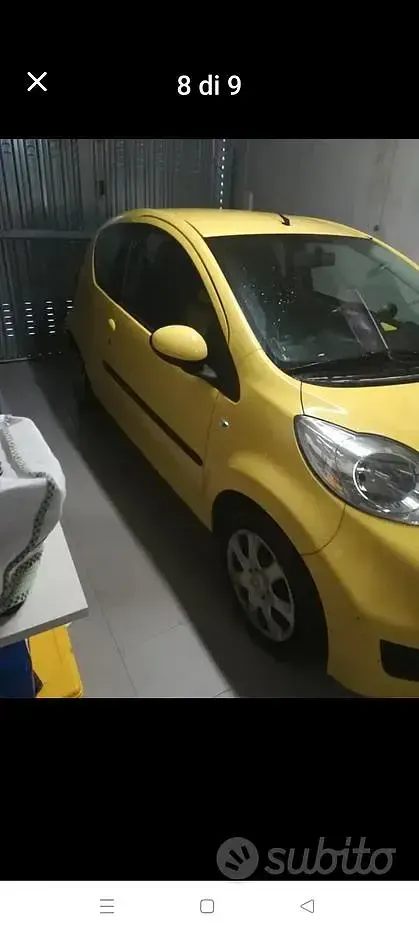 Usata Peugeot 107 68 CV (50 kW) 2009 Giallo Utilitaria