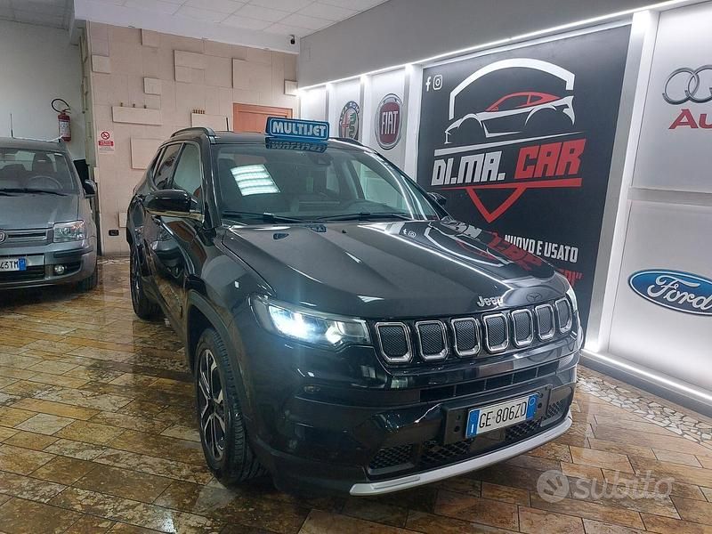 Nero Usata 2021 Jeep Compass Limited SUV | 21.900 € (Cara) - Immagine 1/4