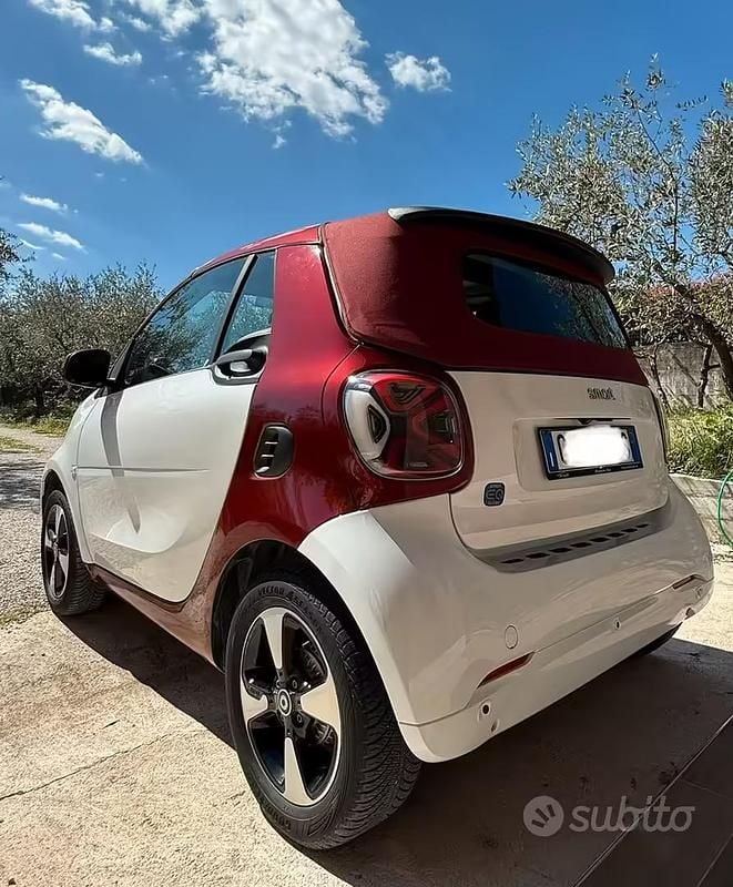Occasion Smart ForTwo Electric Drive Passion 60 kW (82 PK) 2021 Wit Cabriolet