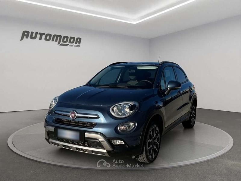 Usata Fiat 500X 140 CV (102 kW) 2017 Blu SUV