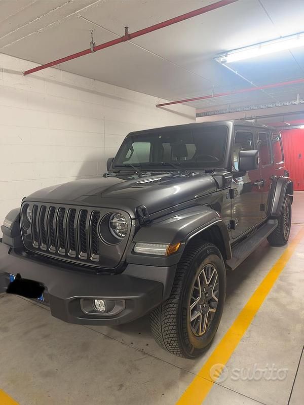 Usata Jeep Wrangler 2021 Grigio SUV