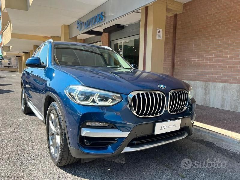 Blu/azzurro Usata 2021 BMW X3 xLine SUV | 29.200 € (Ottimo prezzo) - Immagine 1/4
