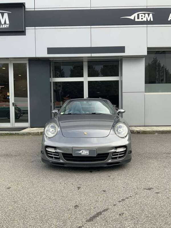 Usata Porsche 911 Turbo Cabriolet 480 CV (353 kW) 2009 Grigio Cabrio