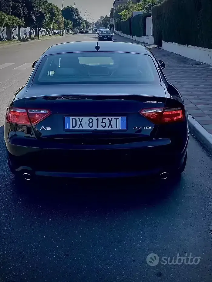 Usata Audi A5 Ambition 190 CV (139 kW) 2010 Nero Coupé