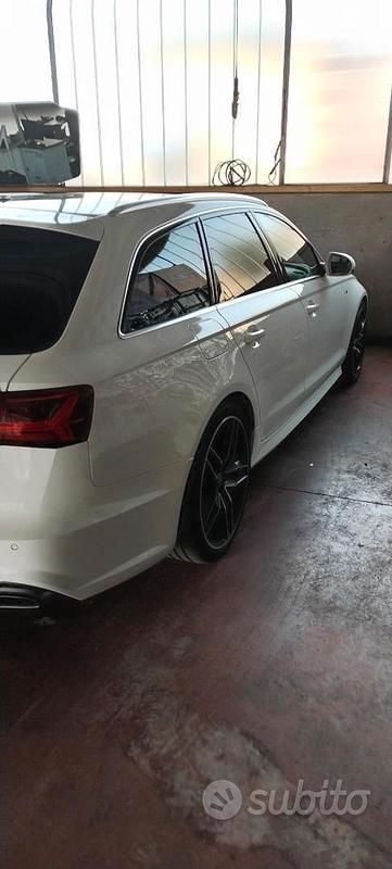 Usata Audi A6 S-Line 190 CV (139 kW) 2017 Bianco Station wagon