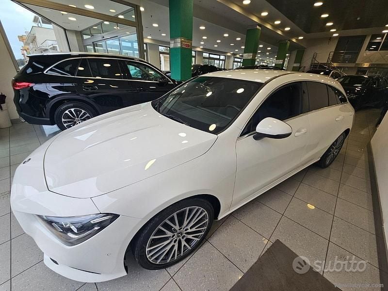 Usata Mercedes CLA200 Shooting Brake 150 CV (110 kW) 2020 Bianco Station wagon