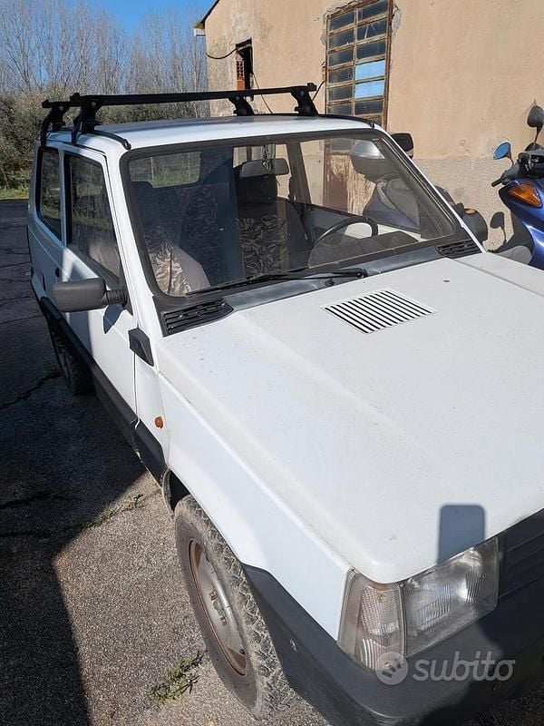 Usata Fiat Panda 4x4 50 CV (36 kW) 1993 Bianco Utilitaria