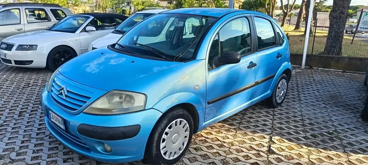 Usata Citroën C3 Elegance 59 CV (43 kW) 2002 Blu Utilitaria