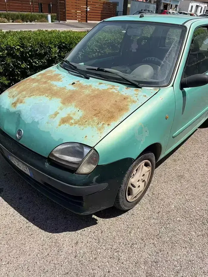 Usata Fiat 600 54 CV (39 kW) 2002 Verde Berlina