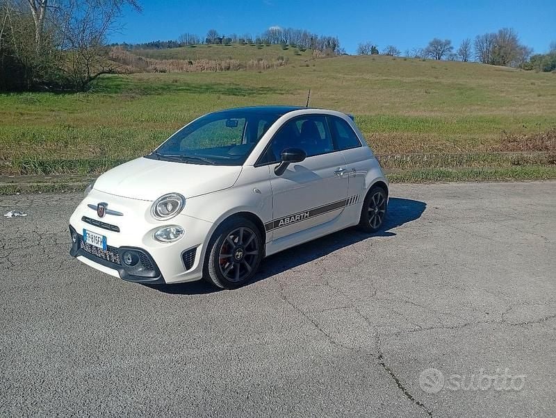 Usata Abarth 595 145 CV (106 kW) 2018 Bianco Berlina