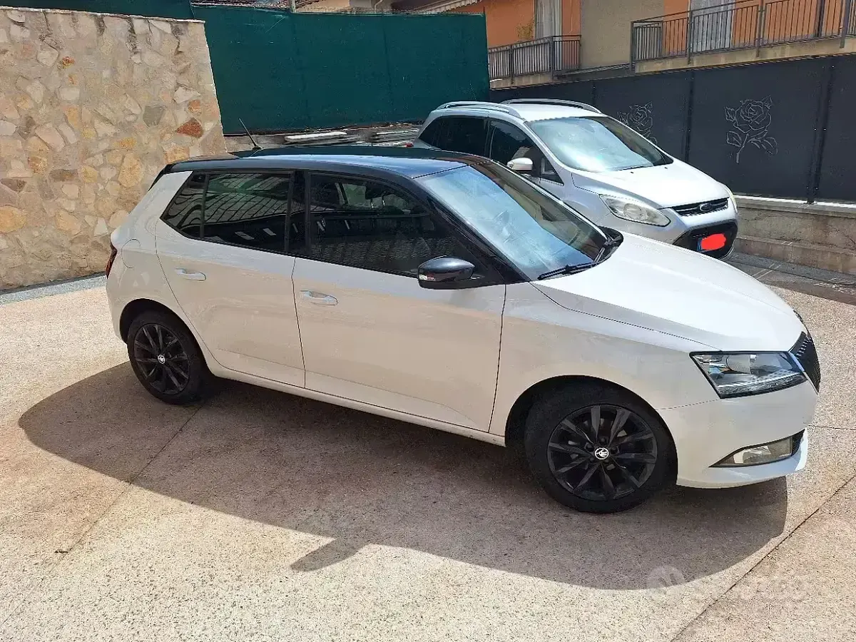 Usata Skoda Fabia 95 CV (69 kW) 2020 Bianco Utilitaria