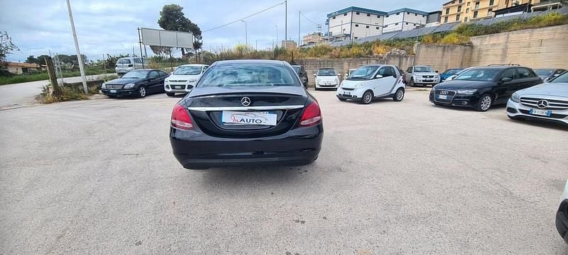 Usata Mercedes C200 Exclusive 136 CV (100 kW) 2016 Nero Berlina