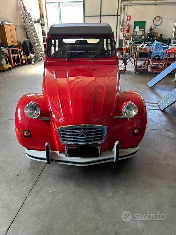 Usata Citroën 2CV 29 CV (21 kW) 1985 Rosso Berlina